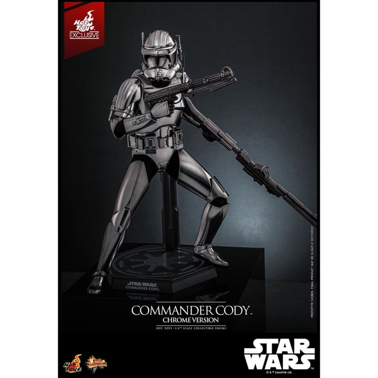 Commander Cody (Chrome) Star Wars ROTS MMS Fully Poseable