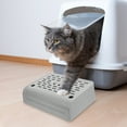 thumbnail image 2 of Cat Ramp for Litter Box Pet Cat Litter Box Step Ramp Elevated Cat Litter Ramp Plastic Step for Kitten Litter Box Easy To Clean Litter Box Step Cat Ramp, 2 of 9