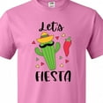 thumbnail image 4 of Inktastic Cinco De Mayo Let's Fiesta Cute Cactus with Sombrero T-Shirt, 4 of 5