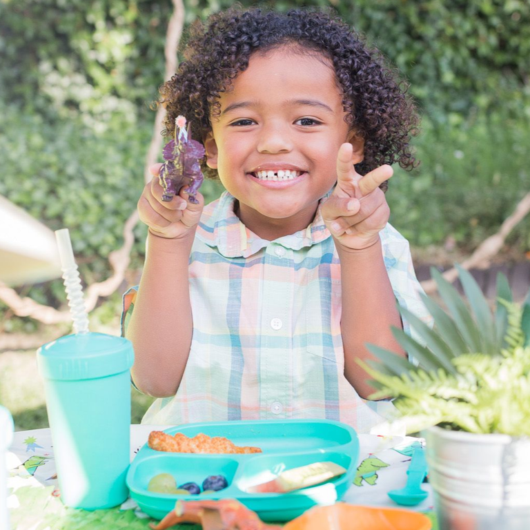 Re-Play Recycled Plastic Divided Plates, 3 Pack photo 5
