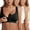 Black&White&Beige, variant on Plus Size Compression Bras For Women Post Surgery Front Closure Women Lace Bralette Plus Size Vest Crop Wireless Lingerie Sexy Underwear Camisole Cute Bra