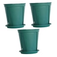 thumbnail image 4 of DECORNIJIA Garden Containers Non-rusting Flower Pot Green 5 Sets, 4 of 7