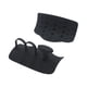 thumbnail image 3 of 2 agarres para levantamiento de pesas, agarres flexibles antideslizantes para entrenamiento, barra de pesas sin dedos negro, 3 of 9