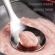 thumbnail image 5 of Prensa de albóndigas de acero inoxidable, cuchara de acero inoxidable para albóndigas, tipo máquina para hacer albóndigas, cuchara para exprimir albóndigas, colador, prensador de albóndigas, hogar y c, 5 of 6