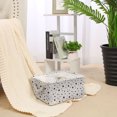 thumbnail image 2 of Foldable Storage Baskets Bin Closet Box Organizer 12.2" x 8.3" x 5.1" Star Unique Bargains Cesta de Almacenamiento, 2 of 9