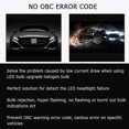 thumbnail image 2 of Riwesomey 1 par DRL LED faro Anti parpadeo resistencia cancelador decodificador accesorios automotrices Bombillas para automóviles Riwesomey VI0170-00B, 2 of 6