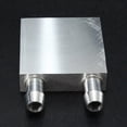 thumbnail image 4 of 1 Pcs Aluminum Water Cooling Block 40X40X12mm Cooler & 1 Pcs PC Water Cooling Aluminum Radiator Multi-Channels 60mm, 4 of 7