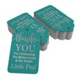 thumbnail image 2 of Inkdotpot Pack Of 50 Real Rose Gold Foil Paper Tags ThankYou For Celebrating The Mother To Be Baby Shower Favor Hang Tags, 2 of 6