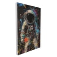 thumbnail image 2 of 16x24 inch Paintings On Canvas Graffiti Astronaut Poster,Home Room Decor Study,Bedroom Accessory,Indoor Cafes,Bar,Man Cave,Lounge Wall Decor Frameless Canvas Painting,Funny Astronaut Prints, 2 of 6