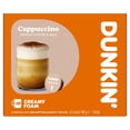 thumbnail image 3 of Dunkin Cappuccino Dolce Gusto Compatible Coffee Pods, 10 pods per pack, British Import (Pack of 3), 3 of 5