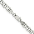 thumbnail image 4 of Auriga Fine Jewelry 925 Sterling Silver 5.7mm Flat Anchor Chain Bracelet 8inch for Women, 4 of 6