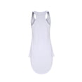 thumbnail image 6 of Uhndy Sleeveless Swing Mini Dresses For Women Summer Beach Pleated A Line Sundress Casual Tank T-Shirts Dress For Ladies Juniors white M, 6 of 6