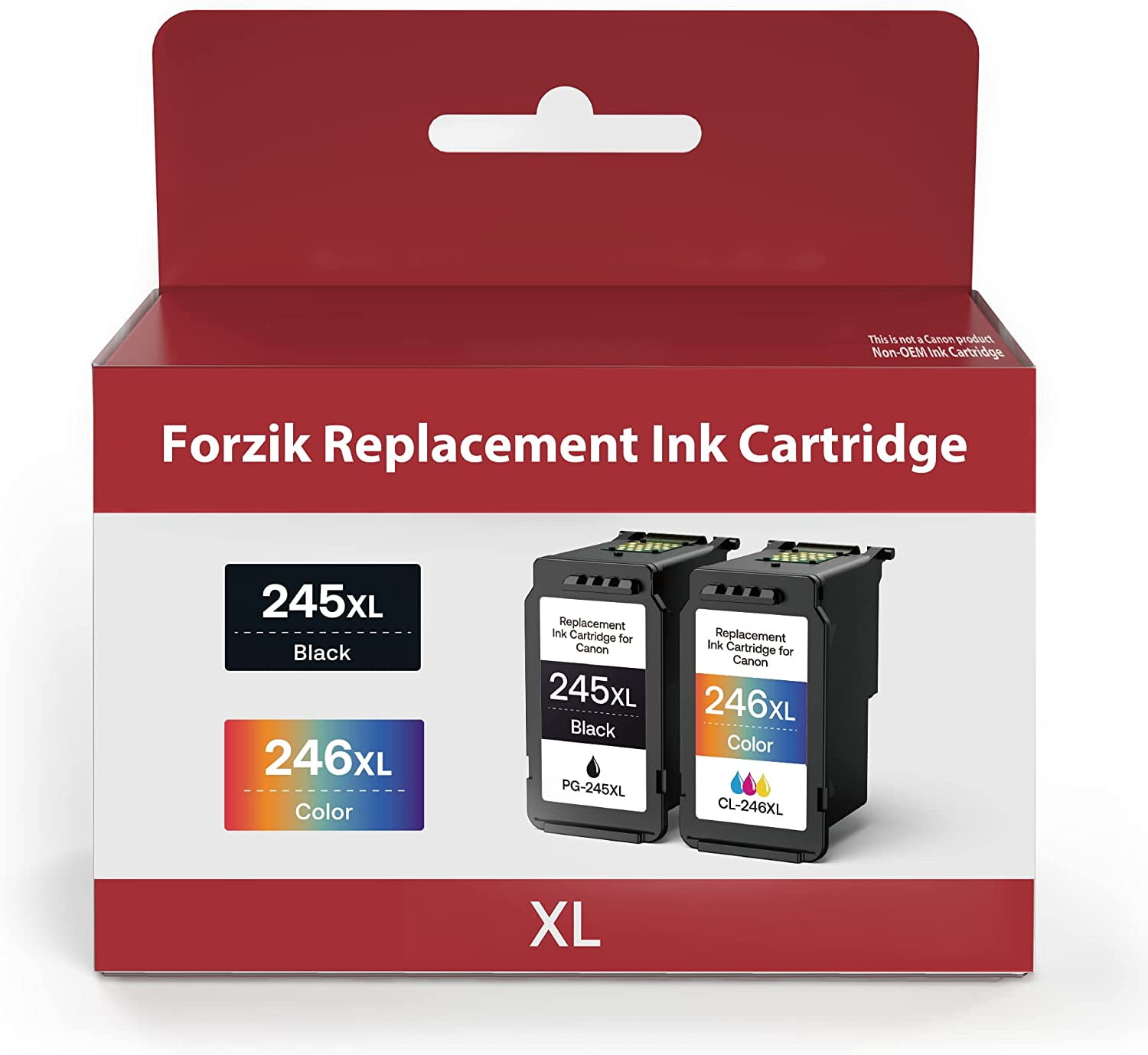 Ankink Higher Yield 245XL Ink Cartridges 2 Black Combo Pack for Canon PG 243 245 XL Fit for Cannon Pixma MX490 MX492 MG2522 TS3100 TS3122 TS3300 TS3320 TS3322 TR4500 TR4520 TR4522 MG2500 Printer PG245 