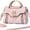 Pink, variant on Sunyuer Women's Fashion Handbags & Purses, Stylish Simple Crossbody Bag Small Square Bag for Daily Use