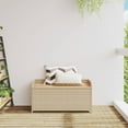 thumbnail image 2 of vidaXL Patio Storage Bench Outdoor Garden Cushion Box Furniture Poly Rattan, 2 of 42
