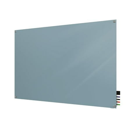 Ghent HMYSN34DM Harmony Glass Whiteboard with Square Corners, 3 x 4 ft. - Denim