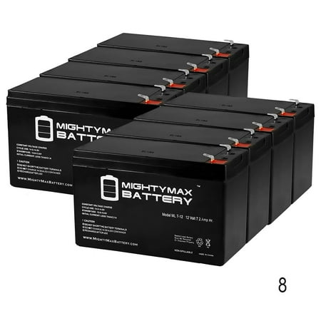 12V 7Ah UPS Battery for Best Technologies Fortress II LI 1020 - 8
