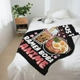 thumbnail image 3 of Ramen Anime Bubble Tea Blanket for Kids Teen Girl Gifts, Soft Flannel Throw, Cute Kawaii Stuff Birthday Gift for Women, Lightweight Cozy Fleece Blankets Decor Room Bed Sofa-40x50inches, 3 of 8