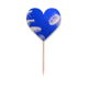 thumbnail image 1 of Ocean medusas ciencia naturaleza foto Etiqueta del corazón de la bandera del palillo de dientes, 1 of 3