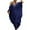 Navy Blue, variant on Women Cold Shoulder V Neck Plus Size Kaftan Dresses for Swimwear Cover up