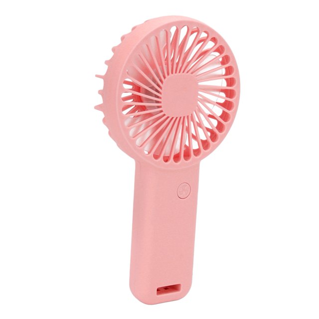 Ventilador Portátil De Mano, Ventilador De Mano Personal Recargable De 800 MAh USB, 3 Velocidades Para Viajes De Verano Para Acampar A Los Niños Al Aire Libre G IFT