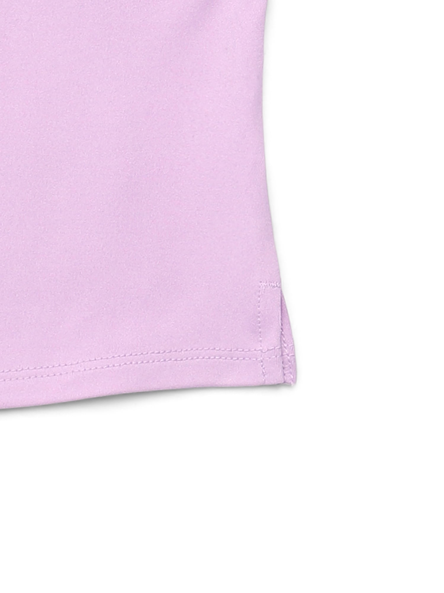 Athletic Works Girls Active Flowy Tee, Sizes 4-18 & Plus