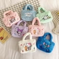 thumbnail image 4 of Sanrio-Bolso de felpa Cinnamoroll Hello Kitty para niños, mochila cruzada Kawaii, regalo de cumpleaños, 4 of 4