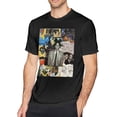 thumbnail image 5 of Jean Michel Basquiat Men's T Shirt Cotton Tee Basic Short Sleeve Crewneck Shirt Tops Black, 5 of 5