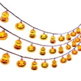 thumbnail image 2 of Spooky Double Pumpkin String Lights, Warm White LED Halloween Lighting, Battery Operated Waterproof Light Strings, Lights for Indoor Outdoor Yard Halloween Party (59in 10 Lights), 2 of 6