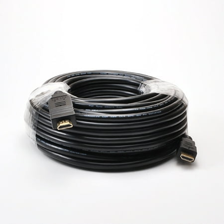 HDMI Cable with Built-in Equalizer - High Speed 26AWG CL2 (In-Wall) 3D Ready