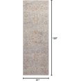 thumbnail image 2 of Chris Loves Julia x Loloi Rosemarie Collection Area Rug ROE-05 Oatmeal/Lavender 2'-7" x 10'-0", 2 of 8