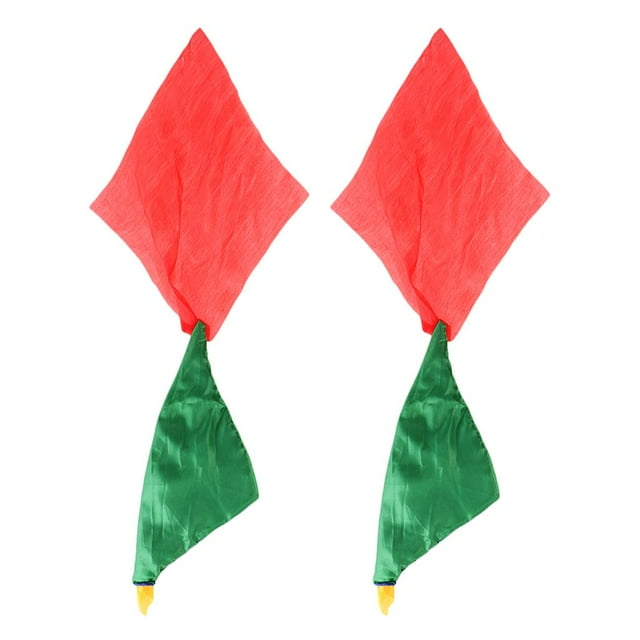 Bufanda de Seda de Color 2x Zulema para Accesorios de Magia Herramientas Mágicas Juguetes Prácticos
