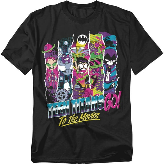 Teen Titans Go To The Movies T-Shirt To The Movies Unisex Graphic Tee For Men & Women