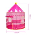 thumbnail image 3 of Carpa De Juego Juego de diseño creativo de yurtas mongolas para niños y niñas (rosa) Sywqhk libre de BPA, 3 of 6