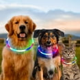 thumbnail image 6 of Teddy Run Dog Collars for Small Medium Large Dogs, Light up Dog Collar for Night Walking, Glow in The Dark Dog Collar with 4 Glow Modes, Glow Collar for Dogs, LED Dog Collar Rechargeable, 6 of 7