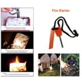 thumbnail image 2 of 7-in-1 Outdoor Survival Emergency Kit with Waterproof Storage Case – Includes Stainless Steel Multi-Tool Card, Fire Starter, Compass, Wire Cutter, Emergency Whistle, Flashlight Pliers & Thermal, 2 of 7