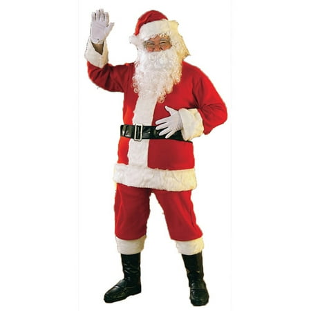 Adult Flannel Santa Suit