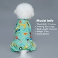 thumbnail image 6 of KYEESE Dog Pajamas, Construction Vehicles Pattern Dog Pjs, Dog Pajamas for Small Dogs, M, 6 of 8