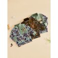 thumbnail image 3 of RUINIXCW Little Boy Pullover Sweatshirt Quarter Zipper Stand Collar Camouflage Tops, 3 of 9