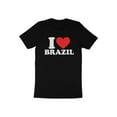 thumbnail image 4 of I Love Brazil National Day Patriotic Travel Brazilian Gift T-Shirt Brazil Citizen Resident Visitor Truism Presents Tshirt, 4 of 10
