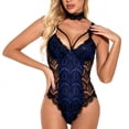 thumbnail image 3 of Lencería De Encaje, Accesorios De Cuello Sin Espalda De Poliuretano, Traje De Lencería Ajustado Para Pijamas De Noche De Boda ANGGREK Otros, 3 of 5