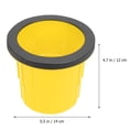 thumbnail image 2 of TAILTOSS 2pcs Child Walking Stilts Balance Developing PE Yellow for Outdoor Playing, 2 of 6