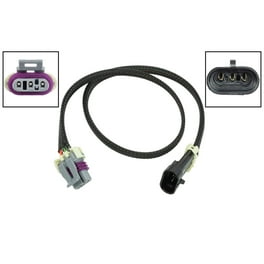 ICT Billet LS Gen IV To Gen III Crankshaft Position Sensor Adapter Harness - 6", USA Made With OEM Grade TXL Wire