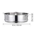 thumbnail image 2 of Cuiseur Vapeur Multifonctionnel Pratique en Acier Inoxydable, 2 of 8