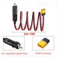 thumbnail image 2 of Cable de Extensión de Conector Macho con Enchufe para Encendedor, Cargador para Automóvil de 10 Pies y 14 AWG y Cable Adaptador, 2 of 6