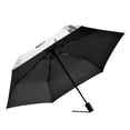 thumbnail image 2 of FORMRS Travel Umbrella Folding Auto Open Close Windproof Rain UV Protection, Green Dinosaur Pattern, 2 of 8