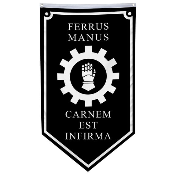 Iron Hands Legion Flag Banner Home Yard Garden Decor 30x50in