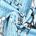 thumbnail image 4 of DPTALR Blouse Femme Col en V Manches 3/4 Imprimée Automne Pull Décontracté, 4 of 8