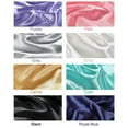 thumbnail image 3 of Luxury Satin Silk Deep Pocket Fitted Bed Sheet Mattress Cover Pillowcase Bedding, 3 of 13