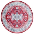 thumbnail image 2 of SAFAVIEH Brentwood Dimas Oriental Area Rug, Red/Beige, 6'7" x 6'7" Round, 2 of 11